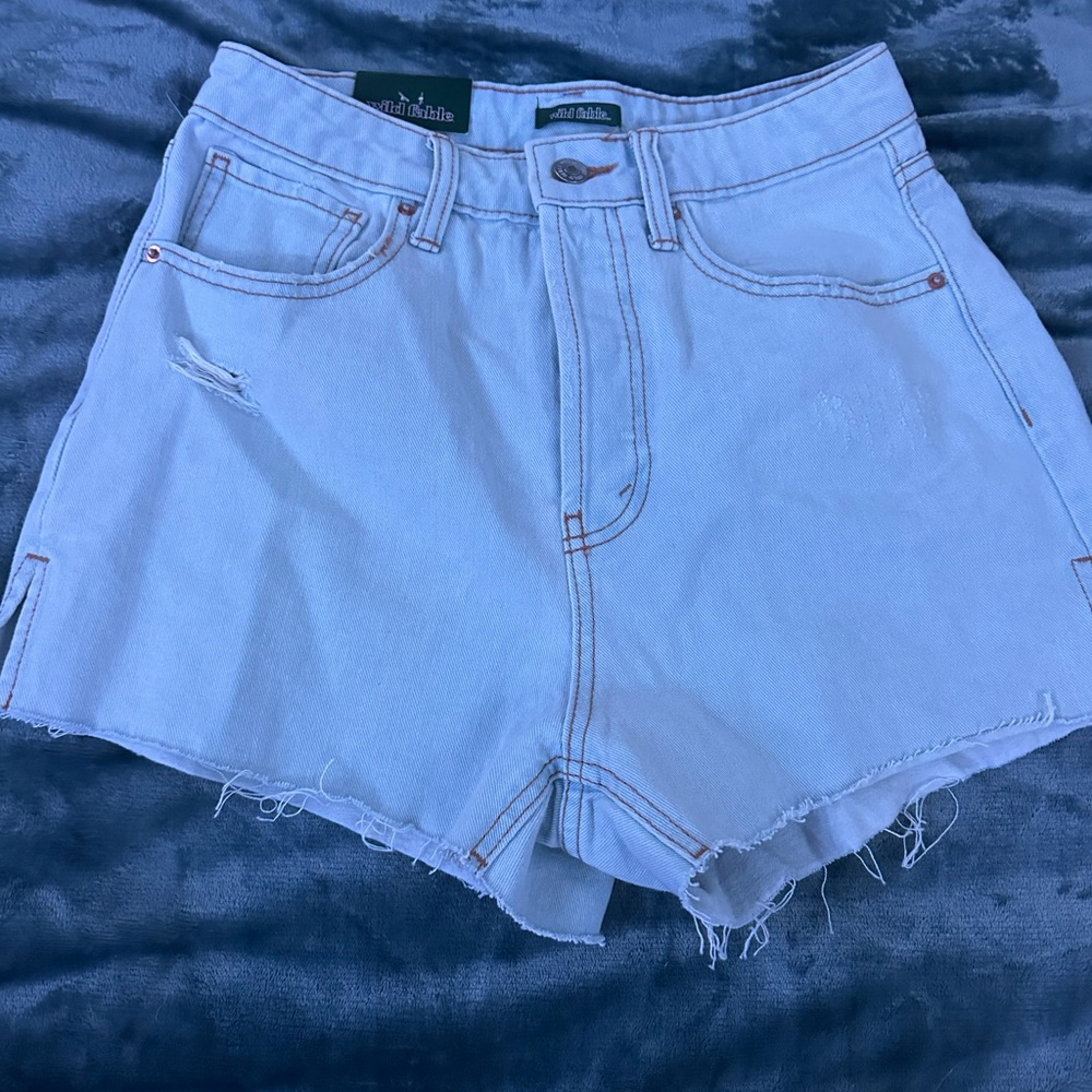 NWT jean shorts